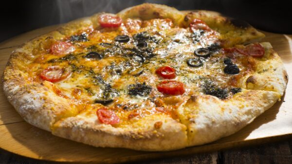 06｜トマト＆オリーブピザ