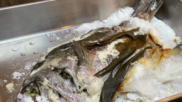 B1｜［和風］式根鯛平君／鯛の塩釜焼セット